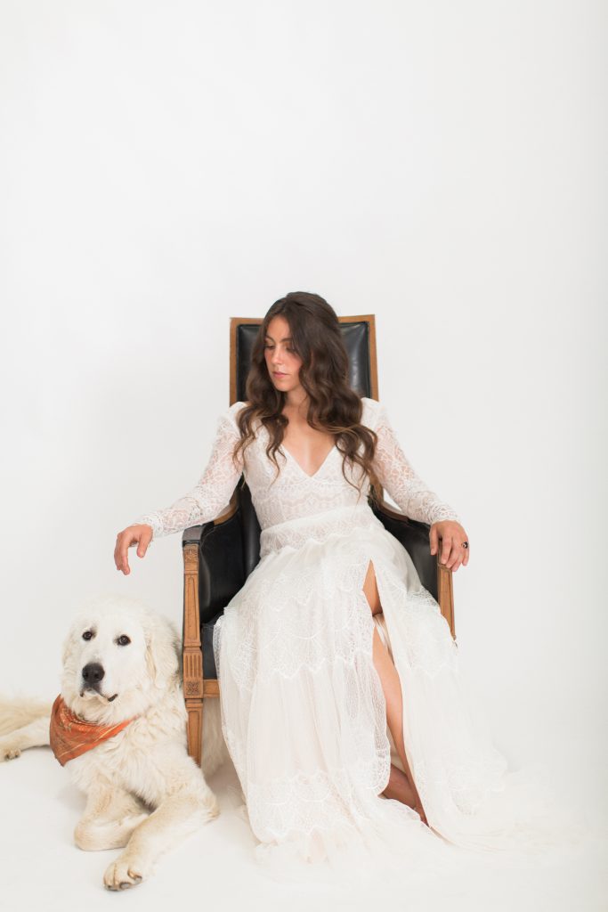 vintage wedding dress