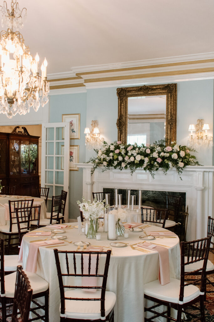 Southern wedding at The Morehead Inn in Charlotte NC wedding venue.