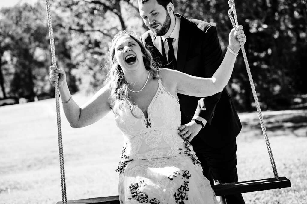 Charlotte NC Wedding at Pleasant Grove Farm by Crafted Charm Wedding Planning, Blue and Purple Wedding