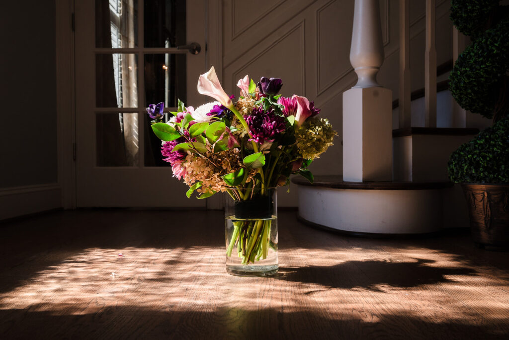 Charlotte NC Wedding at Pleasant Grove Farm by Crafted Charm Wedding Planning, Blue and Purple Wedding