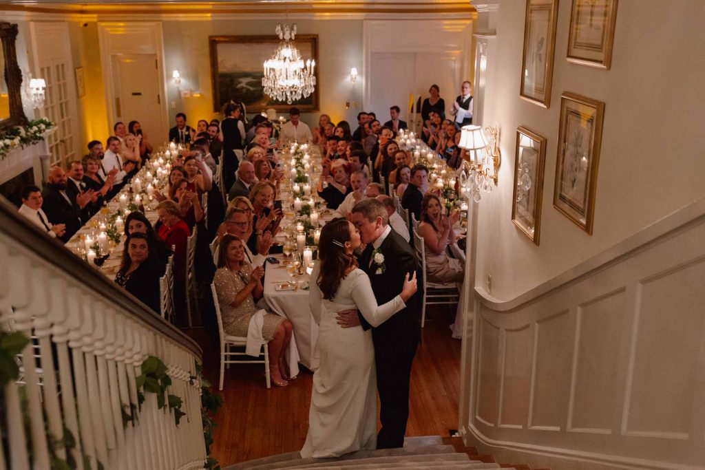 Wedding at The Morehead Inn in Charlotte NC classic style luxury wedding.