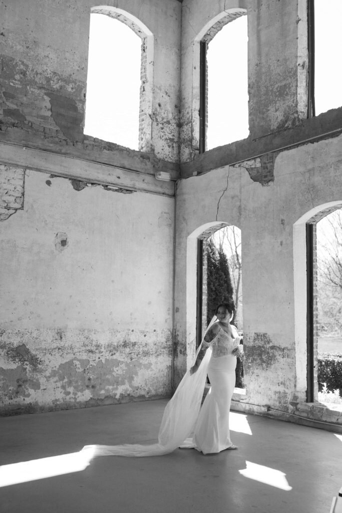 Providence Cotton Mill Wedding-Bridal Portraits- Fern_and_Flower_Photography