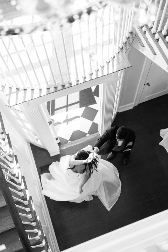 Luxury Charlotte Wedding- Separk Mansion- Southern Charlotte Wedding- Spring Luxury Garden Wedding- Bride and Groom Portraits