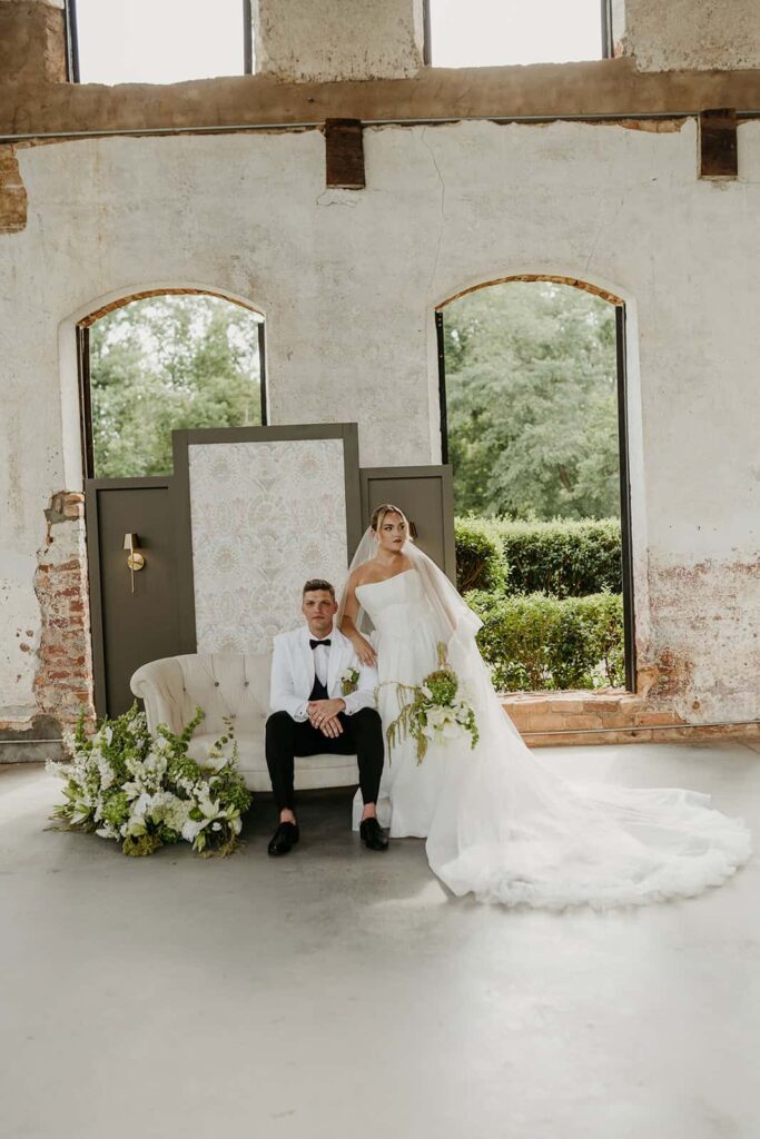 southern luxury wedding at Providence Cotton Mill