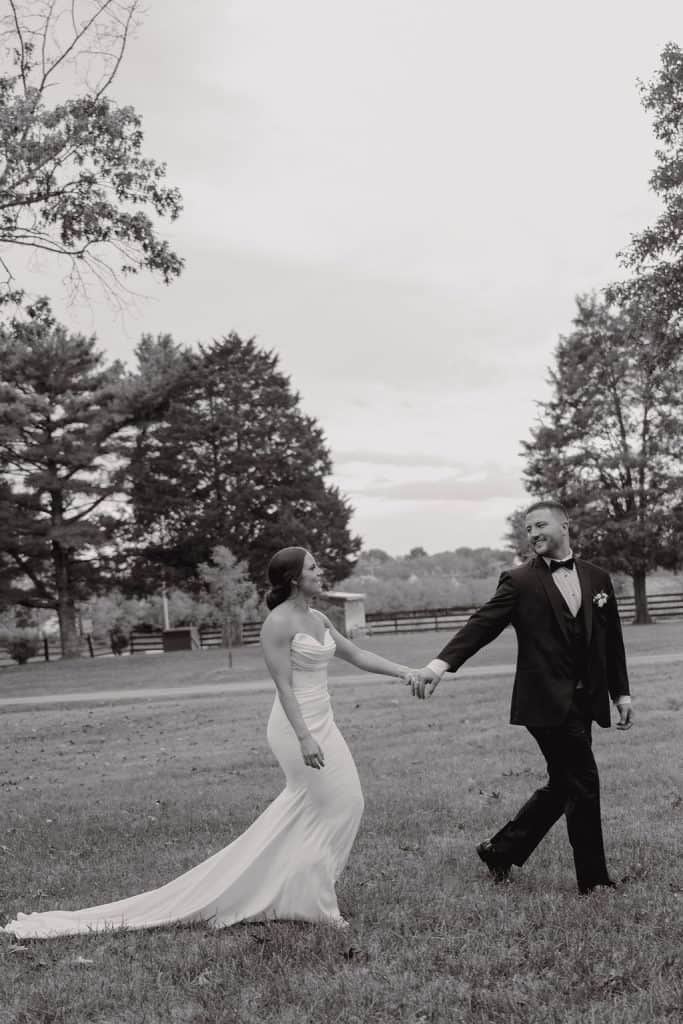 VENUES at Langtree- Mooresville Wedding- Fall Wedding- Crafted Charm Wedding Planning- Bride and Groom Portraits