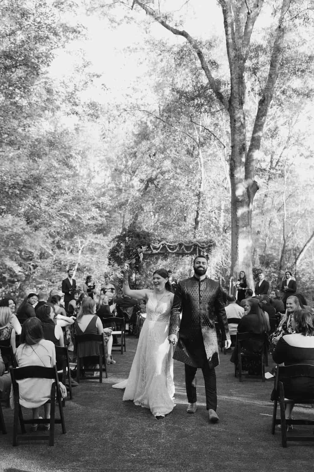 Historic Robertson Homestead Wedding- Skyler + Nabhas Fall American Indian Fusion Wedding- Studio Plaxco Photography