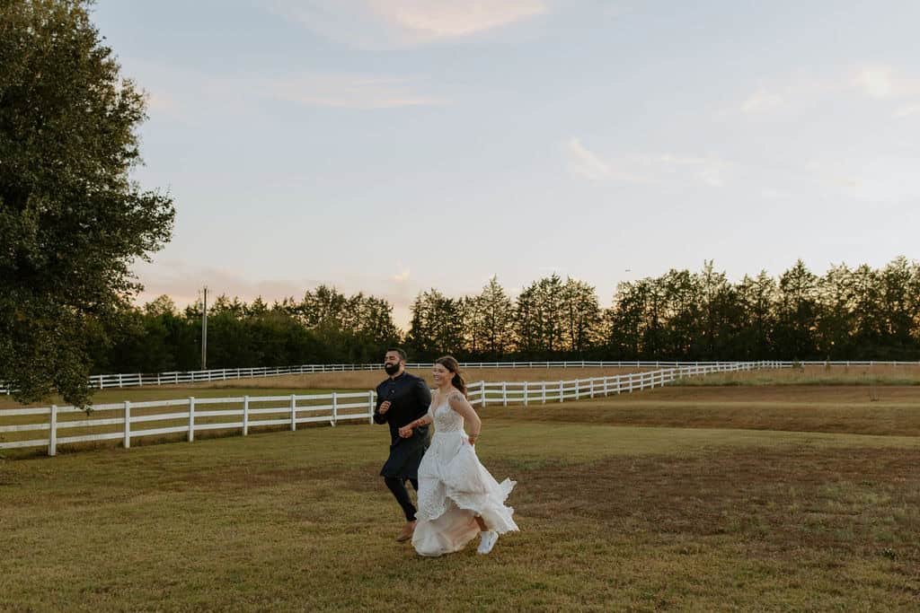 Historic Robertson Homestead Wedding- Skyler + Nabhas Fall American Indian Fusion Wedding- Studio Plaxco Photography