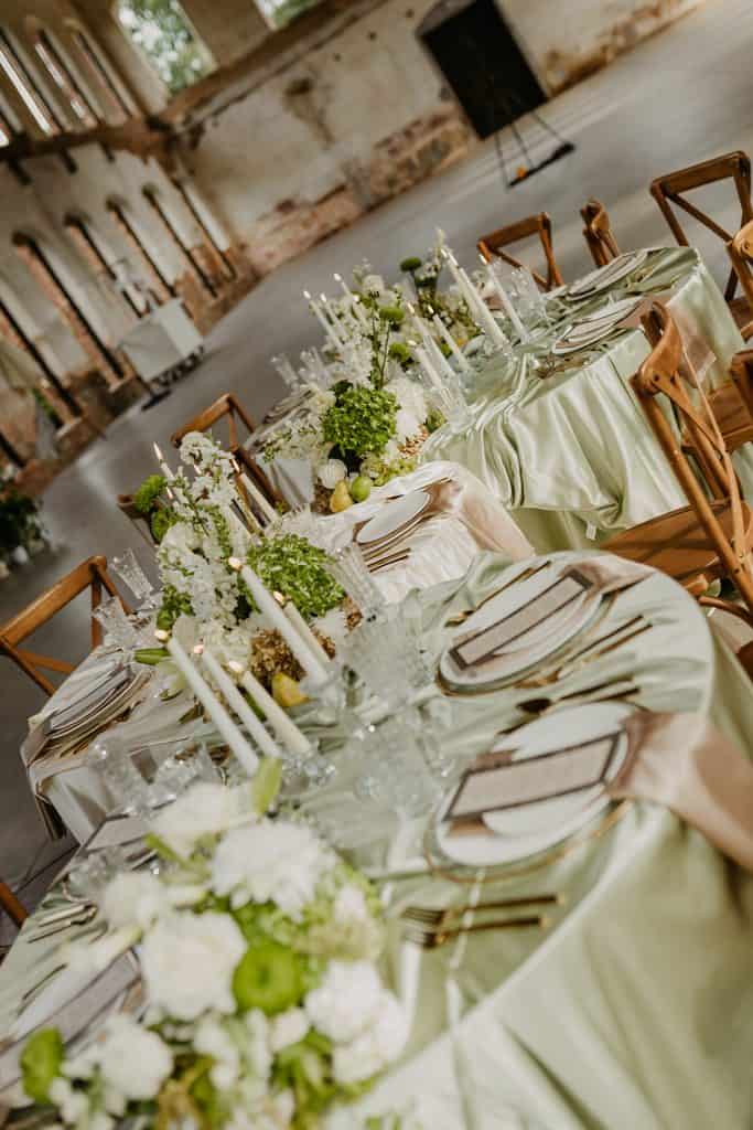 southern luxury wedding at Providence Cotton Mill