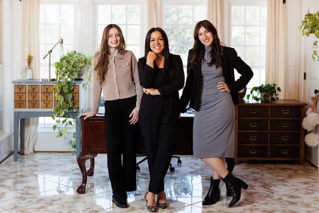 crafted charm wedding planning team