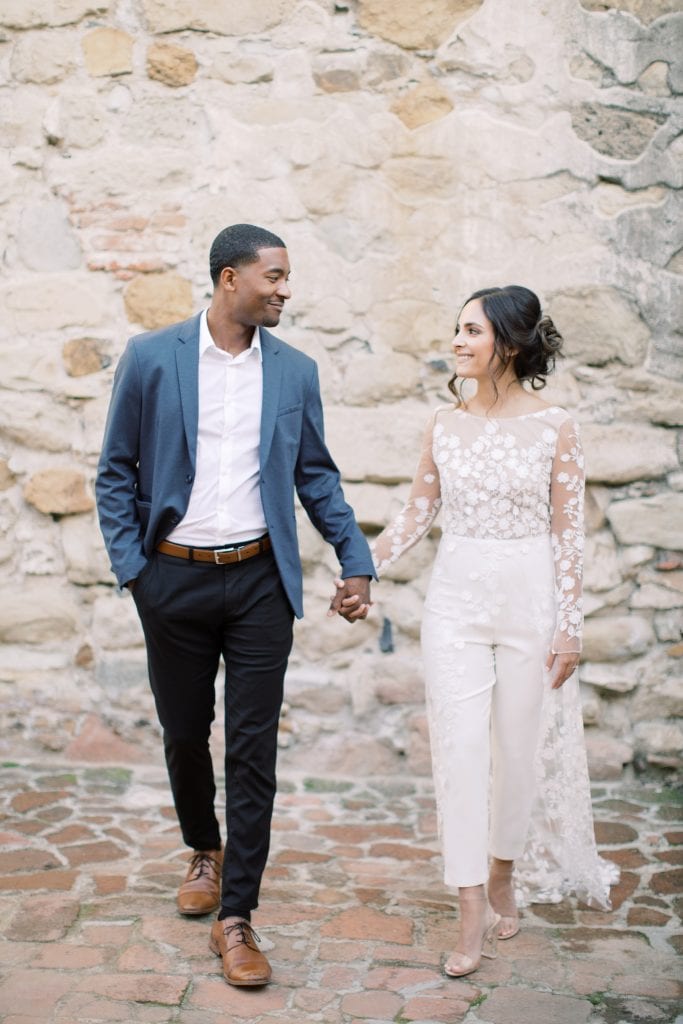engagement photo session of couple portraits- historic estate