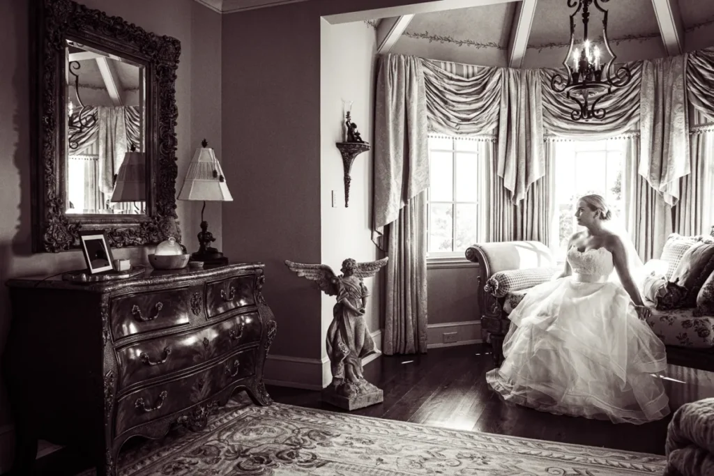 Le Chateau Du Coeur Wedding- bride portrait